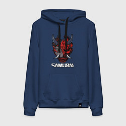 Женская толстовка-худи Samurai logo