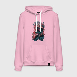 Женская толстовка-худи Огненный Габимару