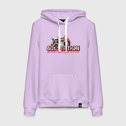 Женская толстовка-худи Радиостанция 80-х