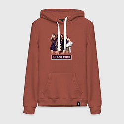 Женская толстовка-худи Rose Blackpink kpop