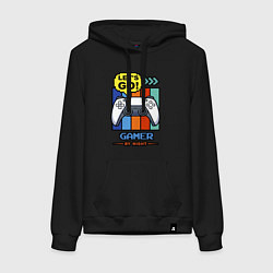 Женская толстовка-худи Gamer by night