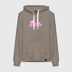 Женская толстовка-худи Barbie title