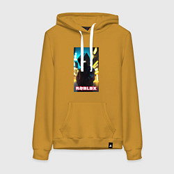 Женская толстовка-худи Roblox cyberpunk