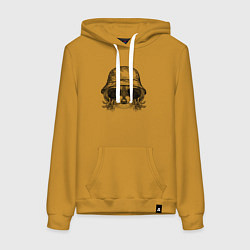 Женская толстовка-худи Енот на стиле