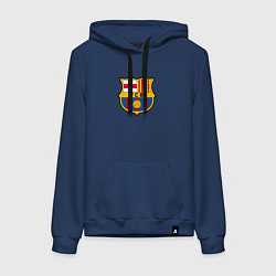 Женская толстовка-худи Barcelona fc sport