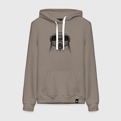 Женская толстовка-худи Медоед в очках