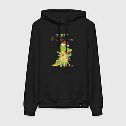 Женская толстовка-худи Зажгу в новом году