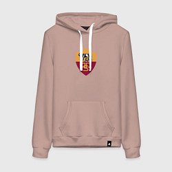 Женская толстовка-худи Roma fc club