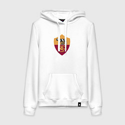 Женская толстовка-худи Roma fc club