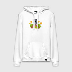 Женская толстовка-худи Кротик