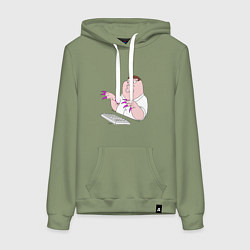 Женская толстовка-худи Питер Гриффен с длинными ногтями