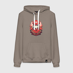 Женская толстовка-худи СССР вайфу