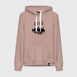 Женская толстовка-худи The Cure - A Band