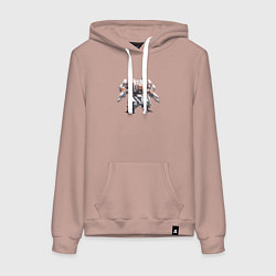 Женская толстовка-худи Внеземной робот