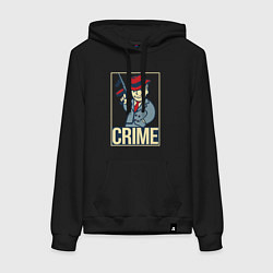 Женская толстовка-худи Vault crime