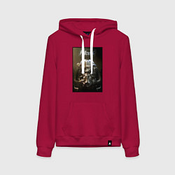 Женская толстовка-худи Fallout armour poster