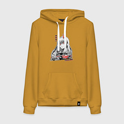 Женская толстовка-худи Nissan Silvia S15 Drift Zero Two