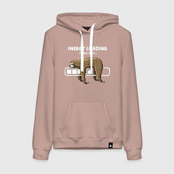 Женская толстовка-худи Ленивая загрузка