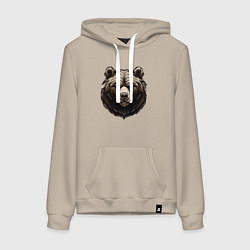 Женская толстовка-худи Хозяин тайги