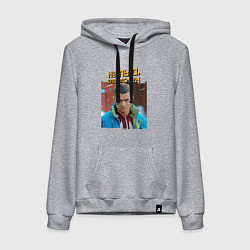 Женская толстовка-худи Не пью - портрет Марата слово пацана