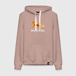 Женская толстовка-худи Mustang firely art