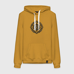 Женская толстовка-худи Роза ветров