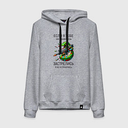 Женская толстовка-худи Если я тебе не нравлюсь - застрелись