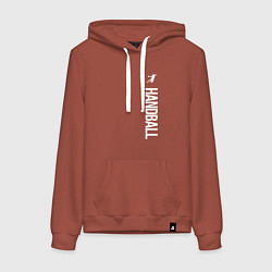 Женская толстовка-худи Гандбол