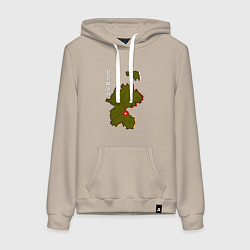 Женская толстовка-худи Осетия Ерман