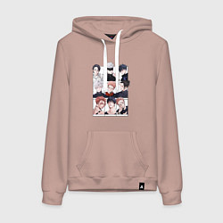 Женская толстовка-худи Парни магической битвы