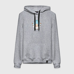 Женская толстовка-худи Маленькая овечка