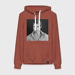 Женская толстовка-худи Портрет Владимир Высоцкий