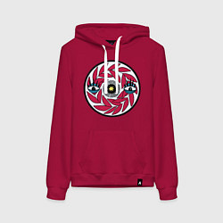 Женская толстовка-худи Глаза души