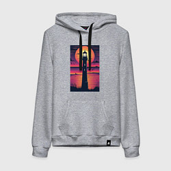 Женская толстовка-худи Майк в тени