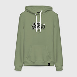 Женская толстовка-худи Бушкрафт - лесная мастерская