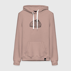 Женская толстовка-худи Овечка в панаме