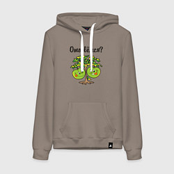 Женская толстовка-худи Оторвёмся