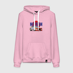 Женская толстовка-худи Nissan Skyline GTR 32