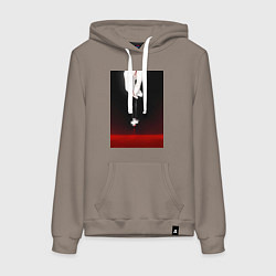 Женская толстовка-худи Евангелион талисман Рей