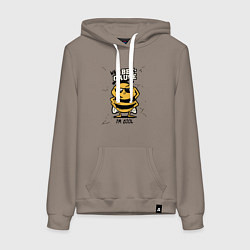 Женская толстовка-худи Why bee cause im cool