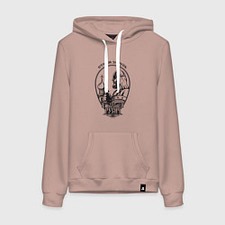 Женская толстовка-худи Русич - стоим за русь