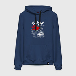 Женская толстовка-худи Jupan street life mitsubishi lancer