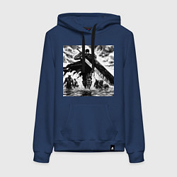 Женская толстовка-худи Чёрный мечник Гатс