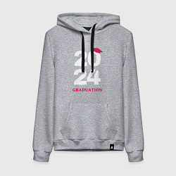 Женская толстовка-худи Выпуск 2024 - окончание школы -ВУЗа