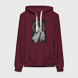 Женская толстовка-худи Адский рай - секси Юдзуриха