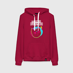 Женская толстовка-худи Five Finger Death Punch rock star cat