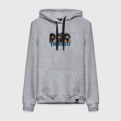 Женская толстовка-худи Beatles beagles