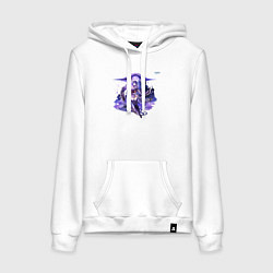 Женская толстовка-худи Сёгун Райдэн из Геншин Импакт