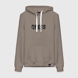 Женская толстовка-худи Chess арт