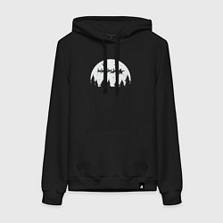 Женская толстовка-худи Santa night